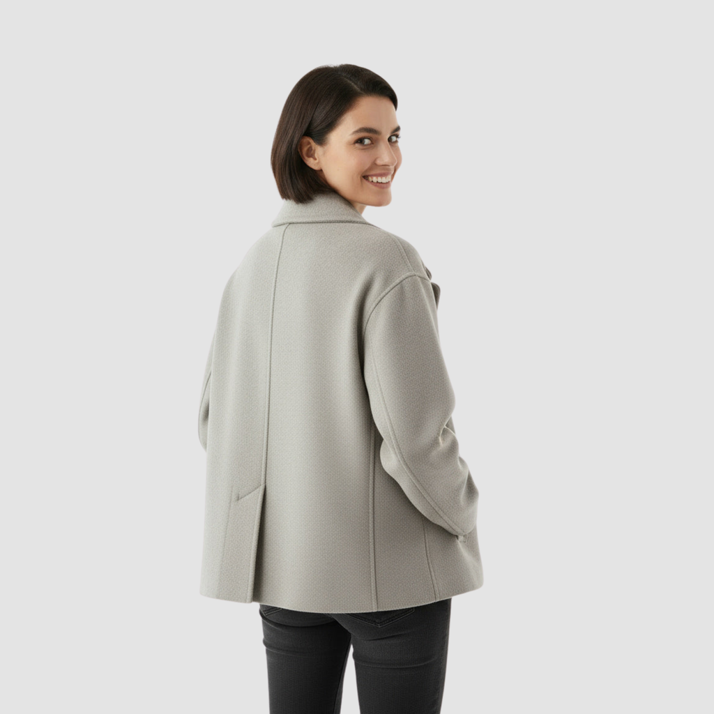 Tailored Coat With Wide Lapels | Classic Elegance, Double-Breasted Winter