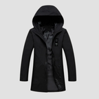 Men's Waterproof Parka – Warm Hooded Coat for Wet, Cold City Days