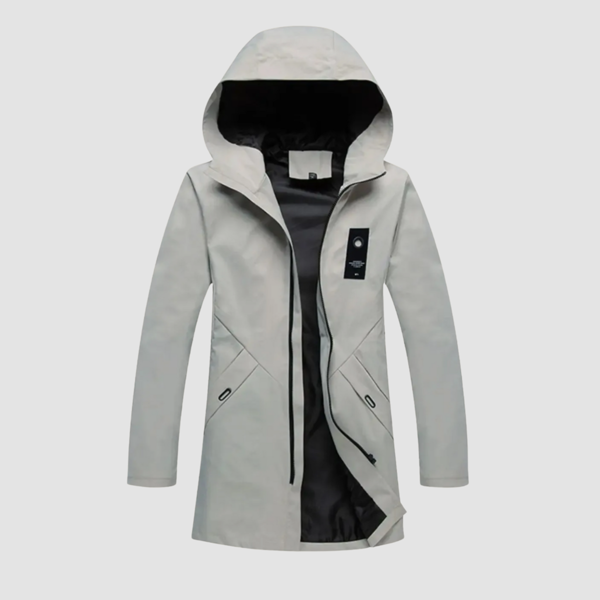 Men's Waterproof Parka – Warm Hooded Coat for Wet, Cold City Days