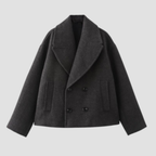Tailored Coat With Wide Lapels | Classic Elegance, Double-Breasted Winter