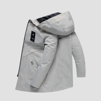 Men's Waterproof Parka – Warm Hooded Coat for Wet, Cold City Days