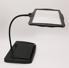 LED Magnifying Desk Lamp – 3X Large Lens with Flexible Gooseneck