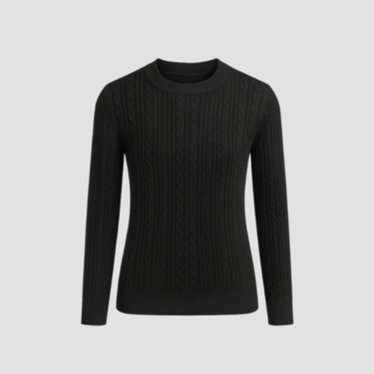 Cable Knit Sweater | Cozy Sophisticated Style, Regular Fit Winter Knit