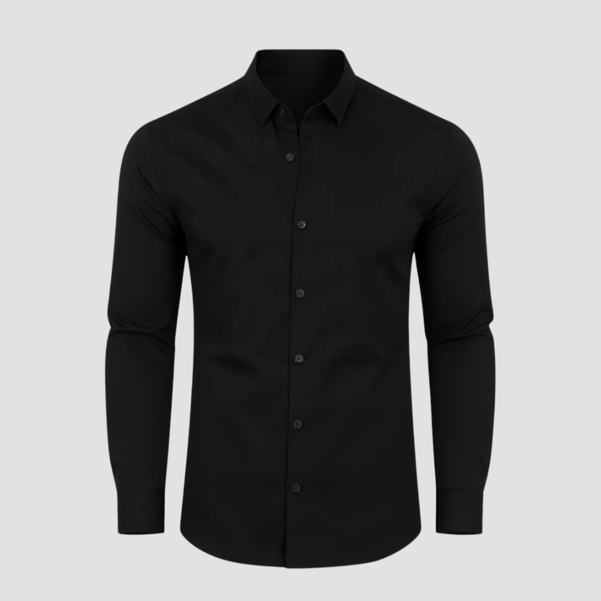 Men’s Stretch Shirt | Slim Fit Contemporary Elegance, Breathable Design