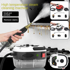 2500W HIGH-PRESSURE STEAM CLEANER - 6 SETTINGS FOR HOME & KITCHEN 6