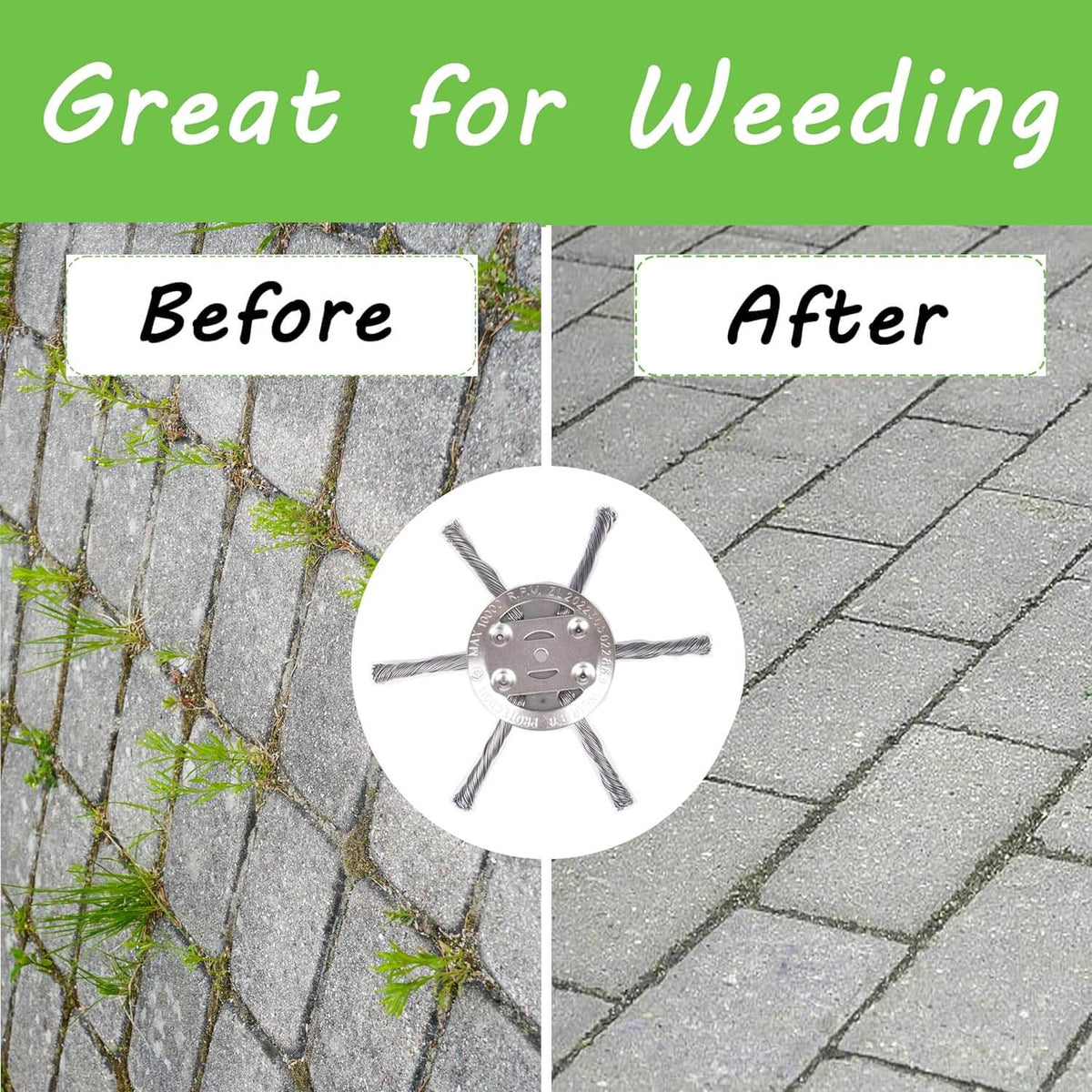 6 inch Metal Trimmer Head for 3 in 1 Grass Trimmer 3