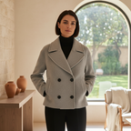Tailored Coat With Wide Lapels | Classic Elegance, Double-Breasted Winter