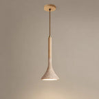 Adeline Natural Stone Travertine Pendant Light 0