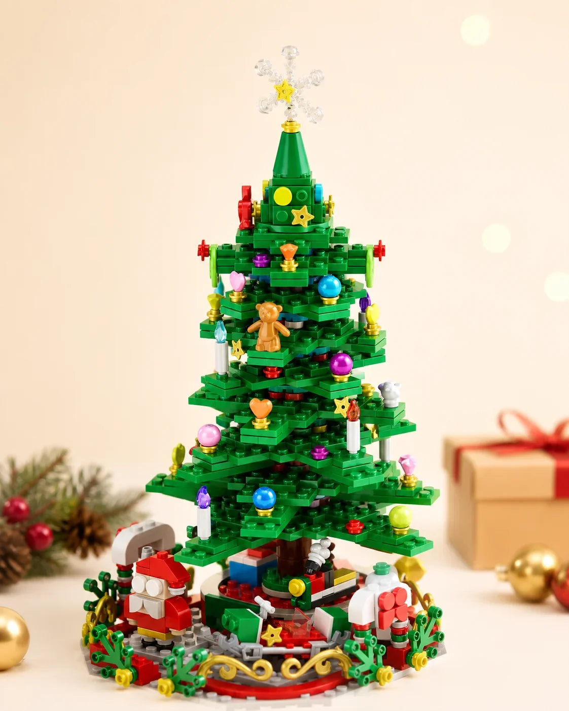 Advent Calendar 2026-Christmas tree building set toy 1
