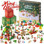 Brick-built advent calendar