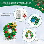 Brick-built advent calendar