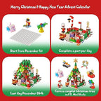 Brick-built advent calendar