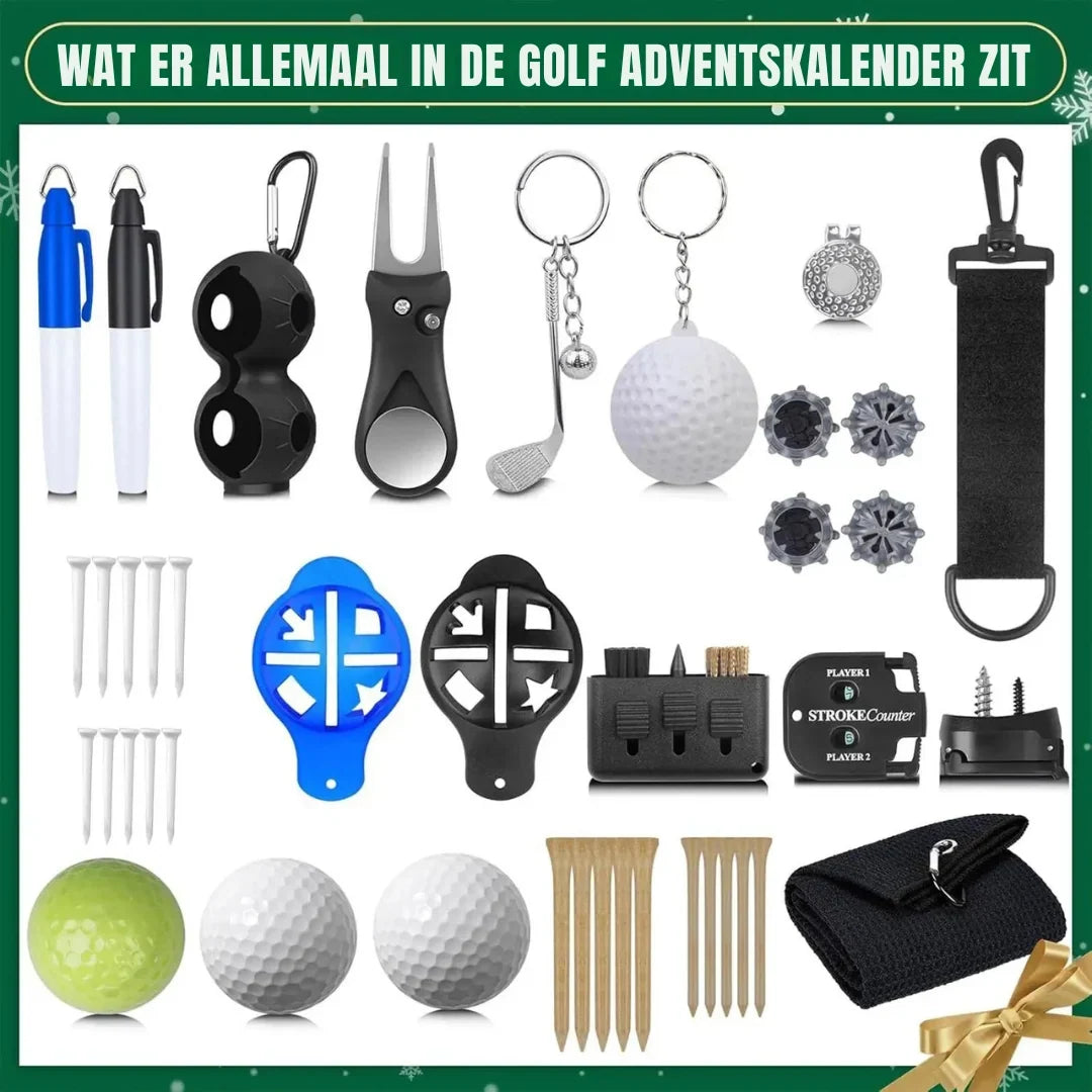Advent calendar for golfers