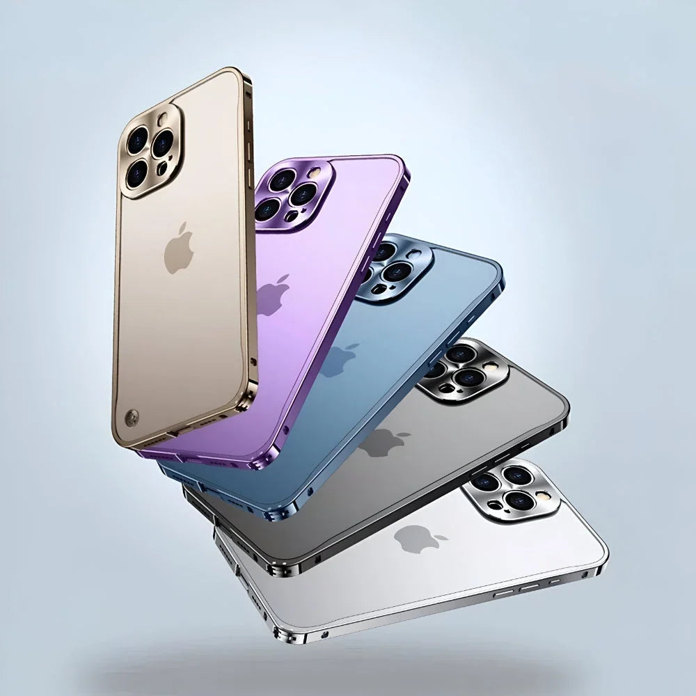 Metal bumper case for iPhone