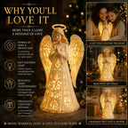 ✨ Angel Christmas Guardian Light – A Symbol of Hope, Love & Protection 1