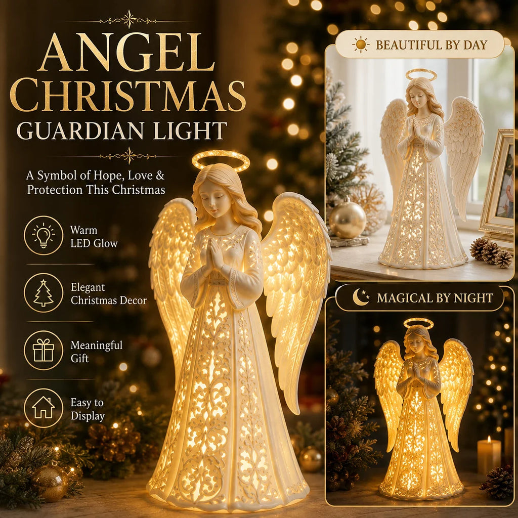 ✨ Angel Christmas Guardian Light – A Symbol of Hope, Love & Protection 3