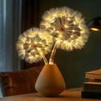 Dandelion Light Branches – Glowing Seed-Head Decor for Home and Weddings
