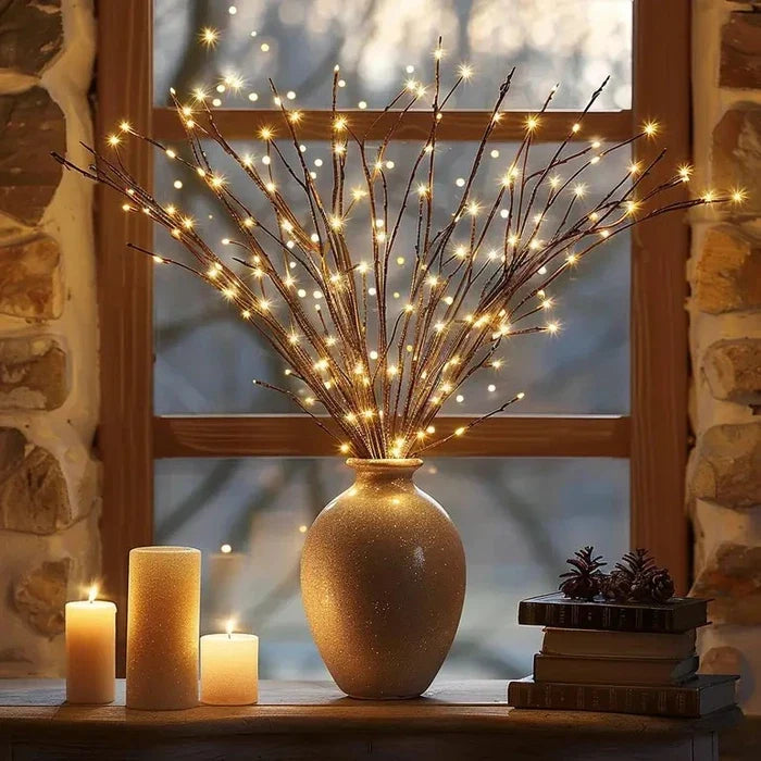Fairy Light Branches – Bendable Willow Stems That Glow in Any Vase or Jar