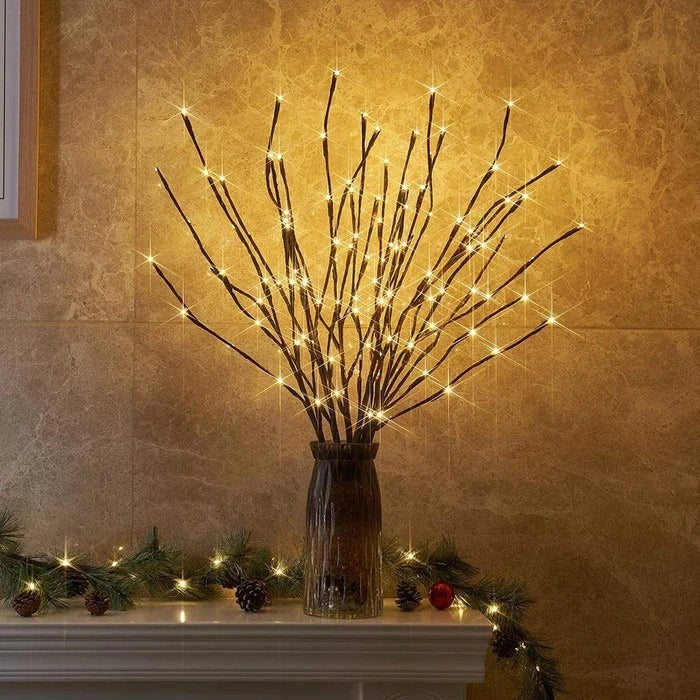 Fairy Light Branches – Bendable Willow Stems That Glow in Any Vase or Jar