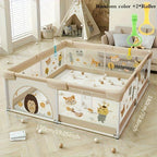 Padded baby play yard