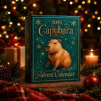 Festive capybara countdown