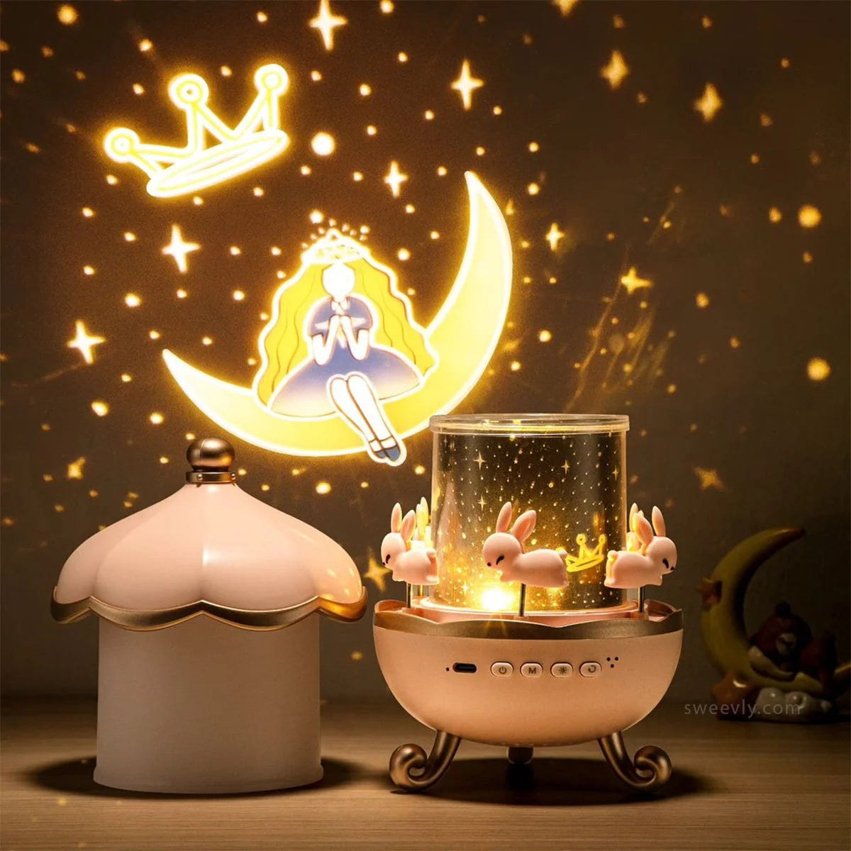 Children's room night projector - Sleepora 3