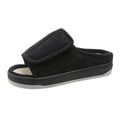 Open-toe house slippers
