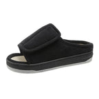 Open-toe house slippers