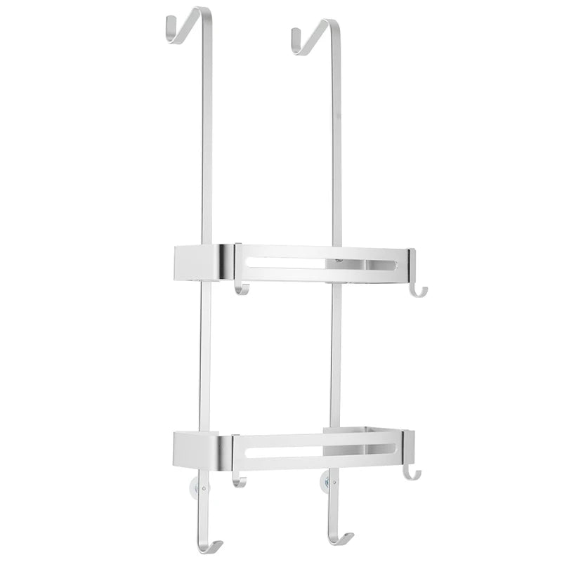 Aluminum shower shelf