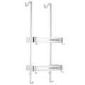 Aluminum shower shelf
