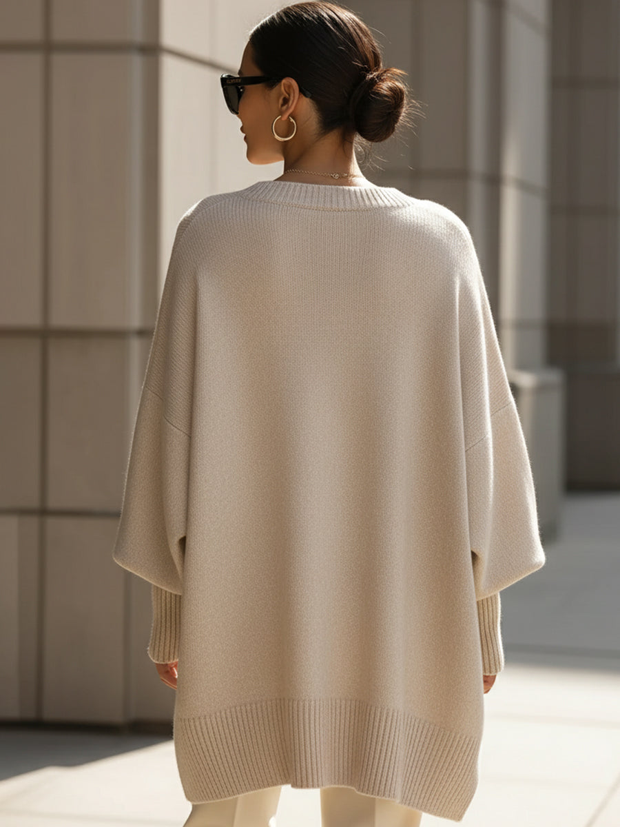 Eliorine | Wool Blend Refined Knit Sweater 3