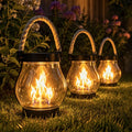 Hanging Solar Lantern – Candle-Look Light That Charges in the Sun