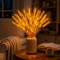 Wheat Bundle Light – Rustic LED Harvest Decor for Shelves and Mantels