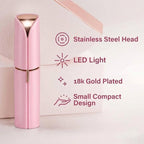 Facial Hair Remover – Gentle Precision Tool with Smooth-Glide Head & Compact Design