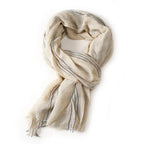 Men's cotton-linen scarf