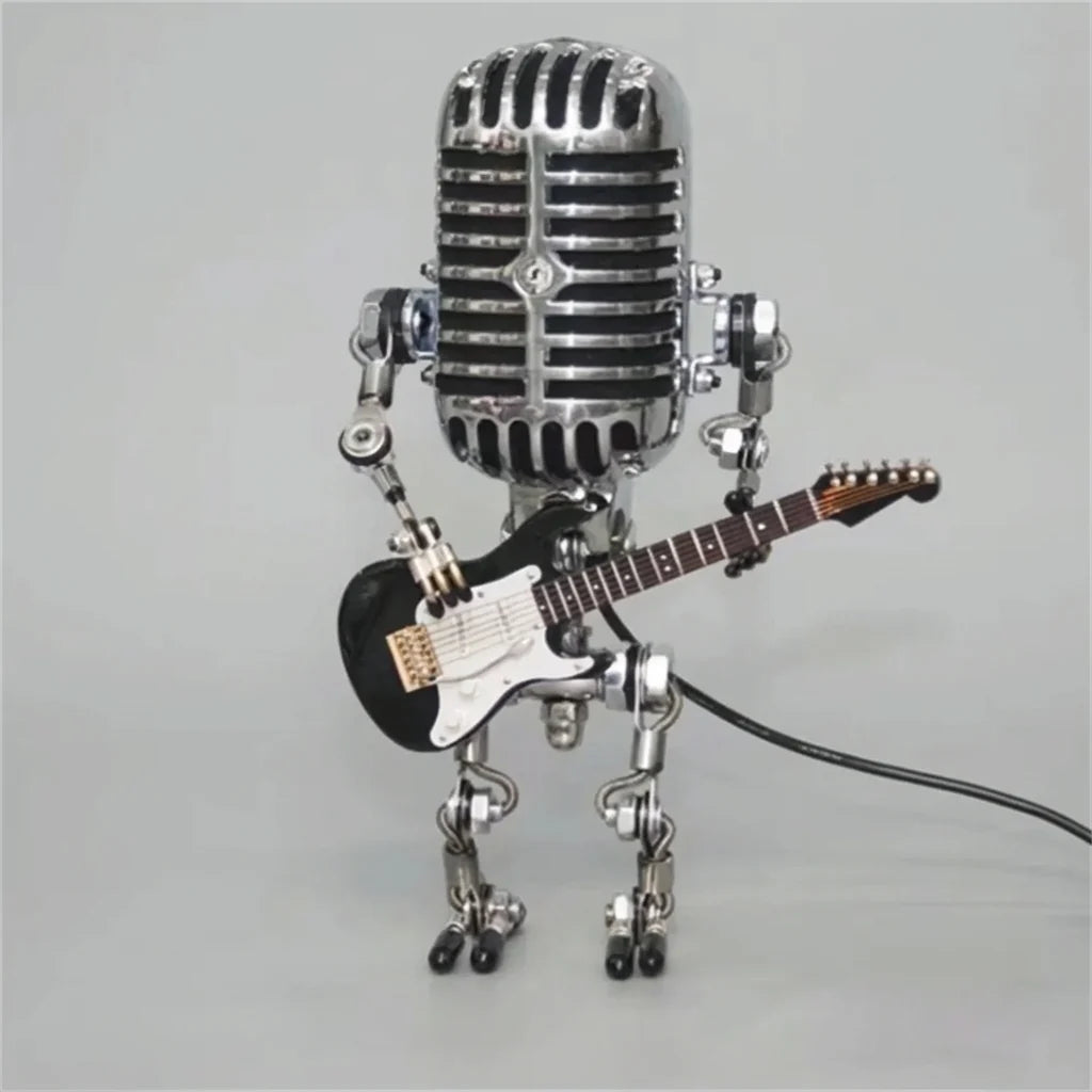 Guitar Themed Table Lamp - StrumBot 0