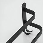 Aluminum towel holder