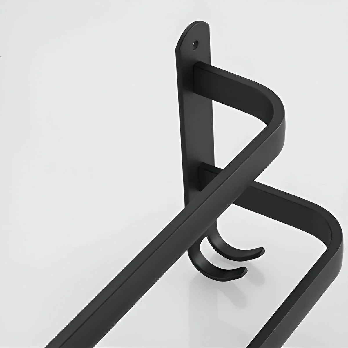 Aluminum towel holder