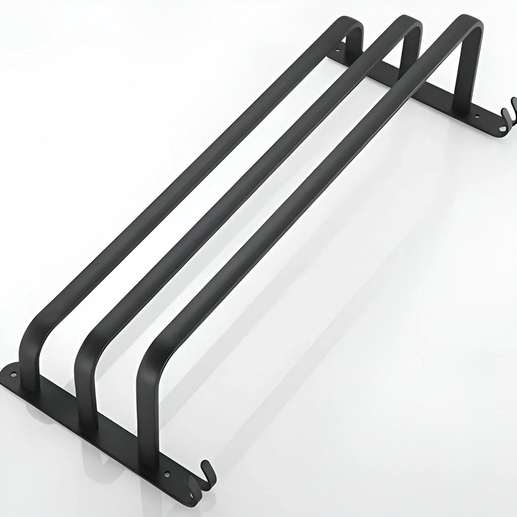 Aluminum towel holder