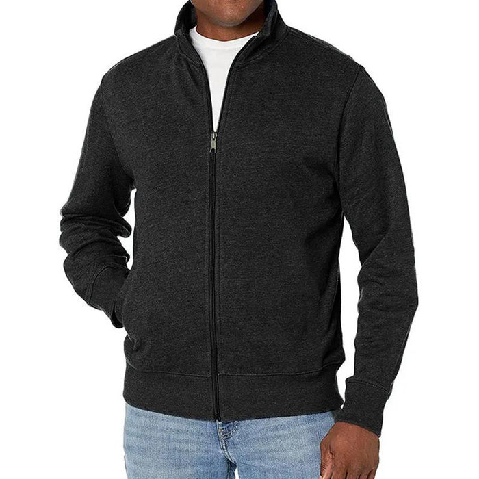 Men's zip-up sweater