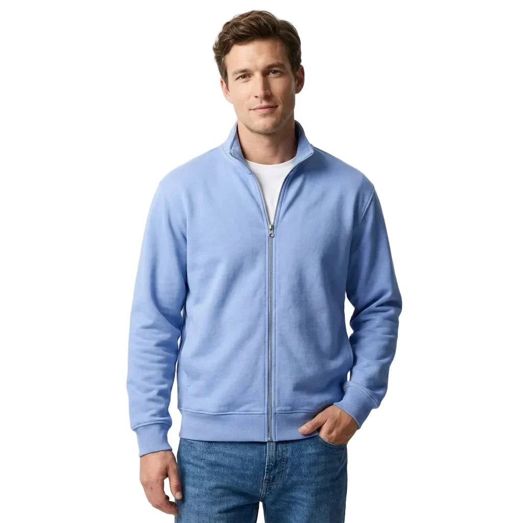 Men's zip-up sweater