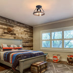 Industrial Farmhouse Ceiling Lamp - Hearthly 3