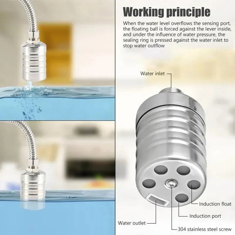 Kalsten | Mini-float-valve made of stainless steel – Automatic water level control 4