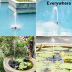 Kalsten | Solar Bionic Fountain for Gardens Birth Bath for Floor / Ground 4