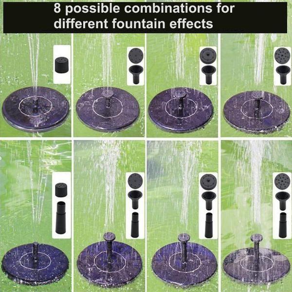 Kalsten | Solar Bionic Fountain for Gardens Birth Bath for Floor / Ground 6