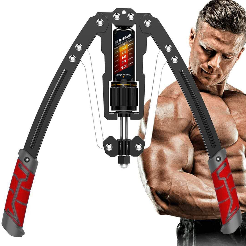 Kalsten | TwisterPro Adjustable Hydraulic Arm Trainer – 10–200 kg Resistance – Upper Body Strength Training for Arms, Chest & Shoulders 0