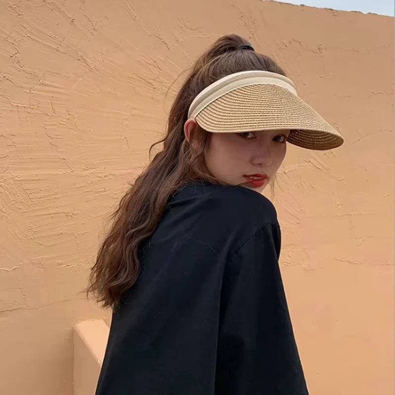 Kalsten | UV Protection Wide Brim Summer Sun Visor Hat for All 3