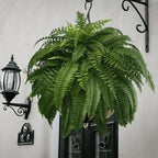 Kalsten | UV Resistant Artificial Boston Fern | Lifelike, Waterproof & Maintenance-Free for Outdoor Décor 1