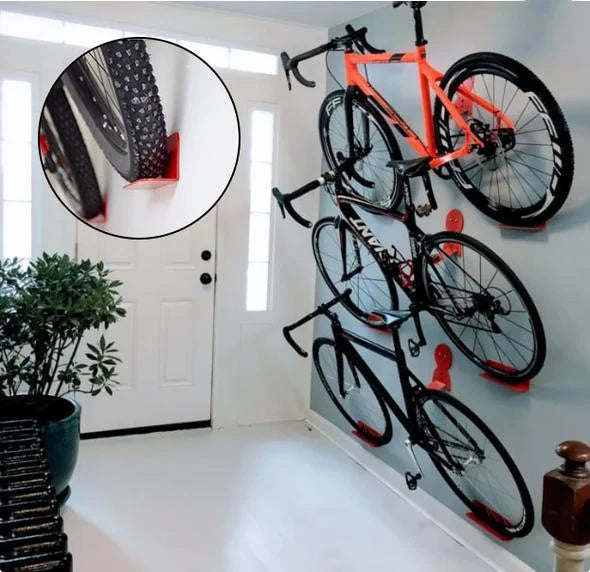 Kalsten | WallGrip Bike Hook – Space-Saving Steel Bike Wall Holder 0