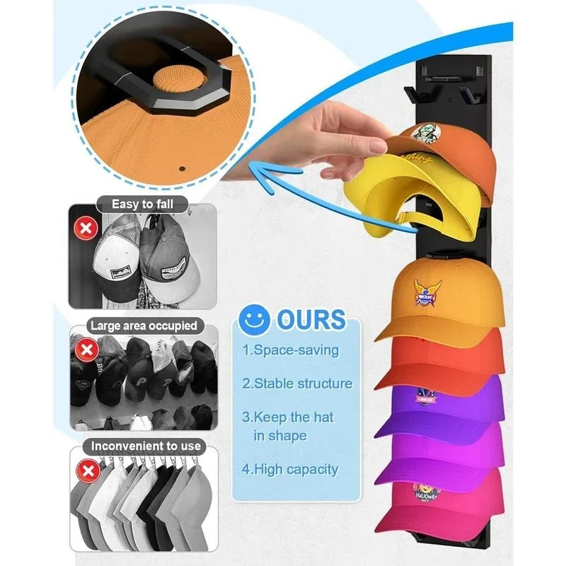 Kalsten | Wall Mounted Hat Organizer 2